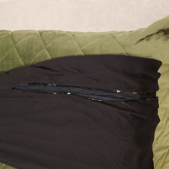 French custom made Vintage black long formal dress - Picture 4 of 7